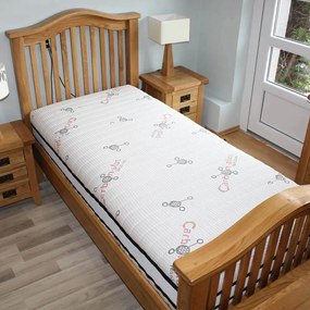 Jednolôžková rustikálna posteľ 1045x2060x1320