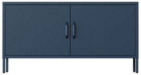 TV stolík na nožičkách ROSA, 1150 x 595 x 400 mm, Modern: tmavomodrá farba