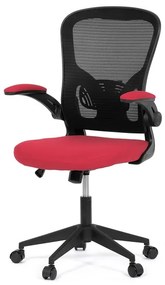 BONTEC Kancelárska stolička, hojdací mechanizmus, čierna, KA-V317 BK Farba: Červená