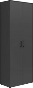 XXXLutz VIACÚČELOVÁ SKRIŇA, grafitová, 70/195/40 cm Carryhome - Skrine do chodby - 002427022252