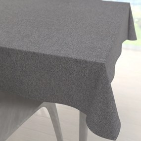 Biante Dekoračný štvorcový obrus BKT-551 Sivý režný 80x80 cm