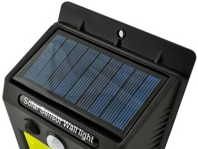 ISO 8814 Nástenné solárne svietidlo s pohybovým senzorom - 48 LED COB