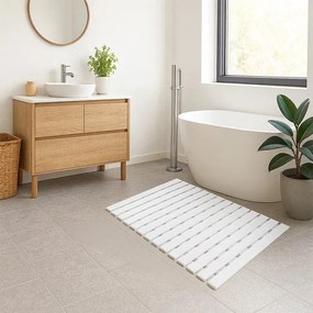 Kúpeľňová predložka biela