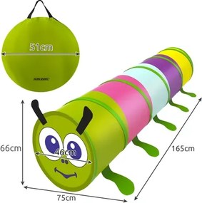 KRUZZEL Preliezačka pre deti - Húsenica - Bino