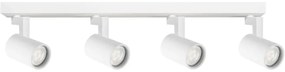 Bodové svietidlo LYNX 4xGU10/10W/230V biela