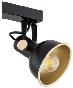 Argon 7142 - Bodové svietidlo LENORA 2xE14/7W/230V čierna