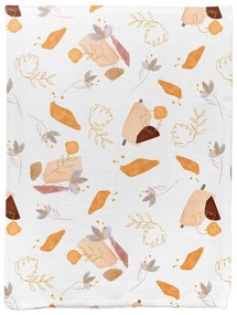 Biela mušelínová detská deka 75x100 cm Boho – Mijolnir