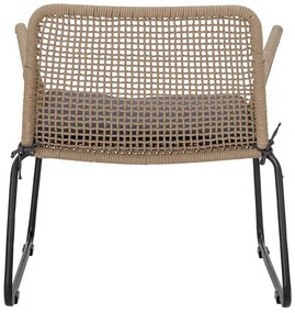 Sivo-béžové záhradné kreslo Mundo – Bloomingville