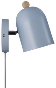 Nordlux - Nástenné bodové svietidlo GASTON 1xE27/15W/230V modrá