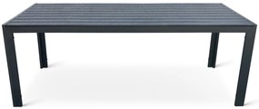 Bezúdržbový kovový stôl Viking XL 190cm