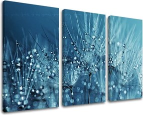 Obraz na stenu 3 dielny KVETY KV085E30 - 90x60 cm