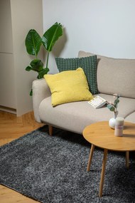 Ayyildiz, Kusový koberec Life Shaggy 1500 grey, 80x150, šedá, obývacia izba