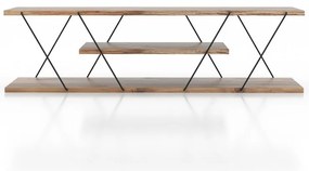 TV stolík v dekore orecha v prírodnej farbe 120x33 cm Canaz – Kalune Design