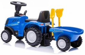 Ramiz Detské odrážadlo Traktor s prívesom + príslušenstvo New Holland T7