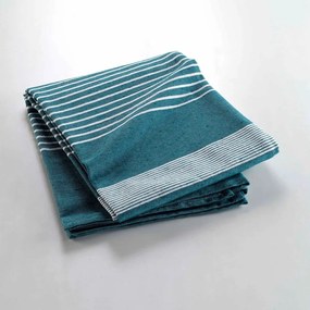 Modrý pléd 220x240 cm Adele – douceur d'intérieur