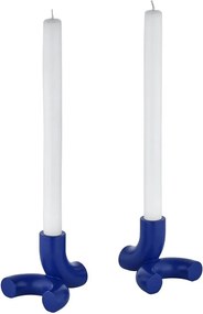 Polyresinové svietniky v súprave 2 ks Doodle – Blomus