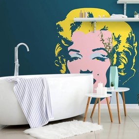 Tapeta Marilyn Monroe v pop art dizajne