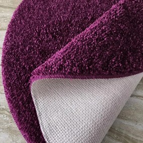 Koberec Kamel tmavofialový kruh