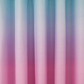 Ružový/fialový detský záves 2 ks 168x183 cm Ombre Rainbow Clouds – Catherine Lansfield