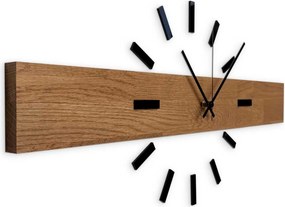 SENTOP | Rustikálne dubové hodiny – minimalistická škandinávska dekorácia I SENTOP MAS021-3072-akcia20 analógové