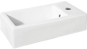 Kúpeľňový nábytok s umývadlom Differnz HURA L biela/čierna 51,5 x 40 x 22 cm 38.006.13