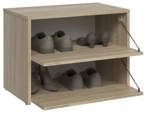 Skriňa na topánky MODO 60 cm dub sonoma