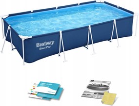 Roštový bazén 400 x 211 cm Bestway 56405N ideálny pre deti a rodinu