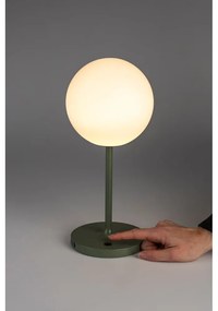 Zelená stmievateľná stolová lampa (výška 33 cm) Hub – White Label