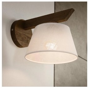 Brilagi - LED  Nástenné svietidlo ANTHONY 1xE14/40W/230V dub/biela BG1431