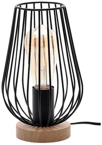 RABALUX Priemyselná stolová lampa GREMIO, 1xE27, 40W, čierna