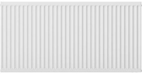 Mexen, Panelový radiátor Mexen C21 400 x 400 mm, bočné pripojenie, 371 W, biely - W421-040-040-00