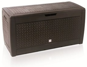 Záhradný box, 310 l, II, tmavo hnedá
