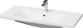 Cersanit Lara Como, závesná skrinka s umývadlom, 994×447×460 mm, biela lesklá, S801-191-DSM