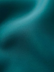Blackout závesy Elias petrolejová – 140 × 280 cm (2 ks) - riasiaca stuha