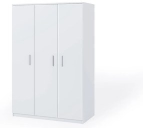 Šatníková skriňa Bonaparte SZ3D (biela). Akcia -20%. Vlastná spoľahlivá doprava až k Vám domov. 1051462