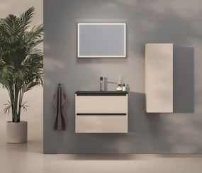 Sapho Sapho, EZARA umývadlová skrinka 59,2x64x46cm, biela lesk, EZ601-3030