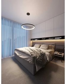 LED2 - LED Luster na lanku BELLA LED/48W/230V 3000K/4000K čierna