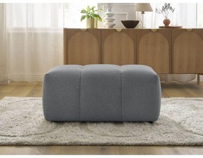 Sivá ženilková podnožka Roxelane – Bobochic Paris