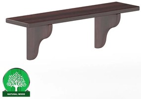 Polička borovica PK121-80x25x20 orech