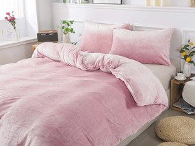XPOSE® Francúzske mikroplyšové obliečky JORGA Exclusive - ružové
