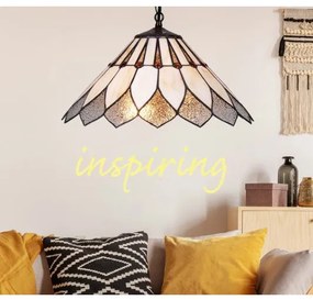 Vitráž Tiffany moderný luster do spálne Prezent 217 vzor 13