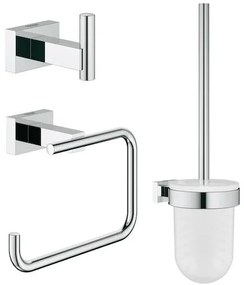 Sada doplnkov GROHE Essentials Cube chróm 40757001