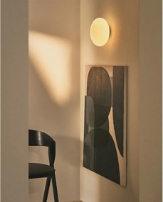 Biele/v striebornej farbe nástenné svietidlo ø 26 cm Bamila – Kave Home