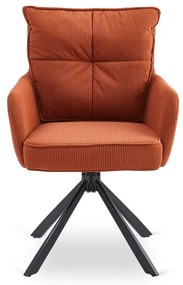 Otočná stolička MAGNUS ryšavá