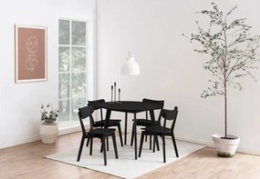 Actona Okrúhly jedálenský stôl Roxby 105 - čierna
