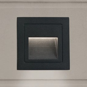 Orion AL 11-1217 - LED vestavné svietidlo LORO LED/2W/230V IP65 čierne