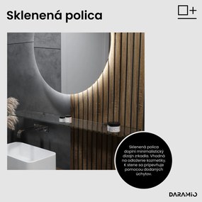 Okrúhle zrkadlo s LED svetlom E6