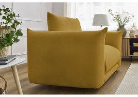 Žlté kreslo Ernest – Bobochic Paris