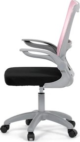 Detská otočná stolička ružová KA-K2008 PINK