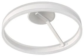 LED Stmievateľný prisadený luster LED/86W/230V 3000-6500K biela + diaľkové ovládanie
